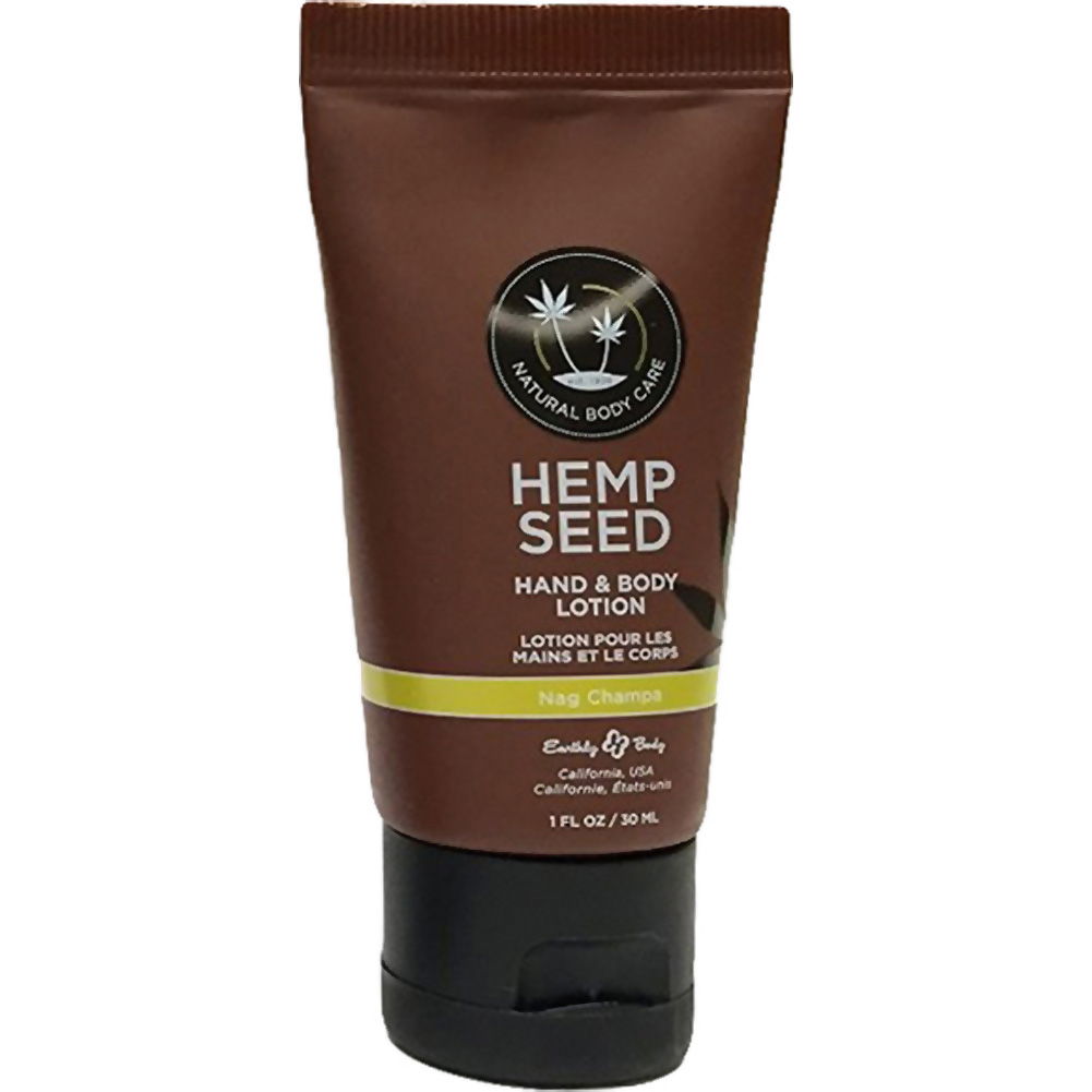 Earthly Body Hemp Seed Hand And Body Lotion 1 Floz 30 Ml Nag Champa Ebay 2286