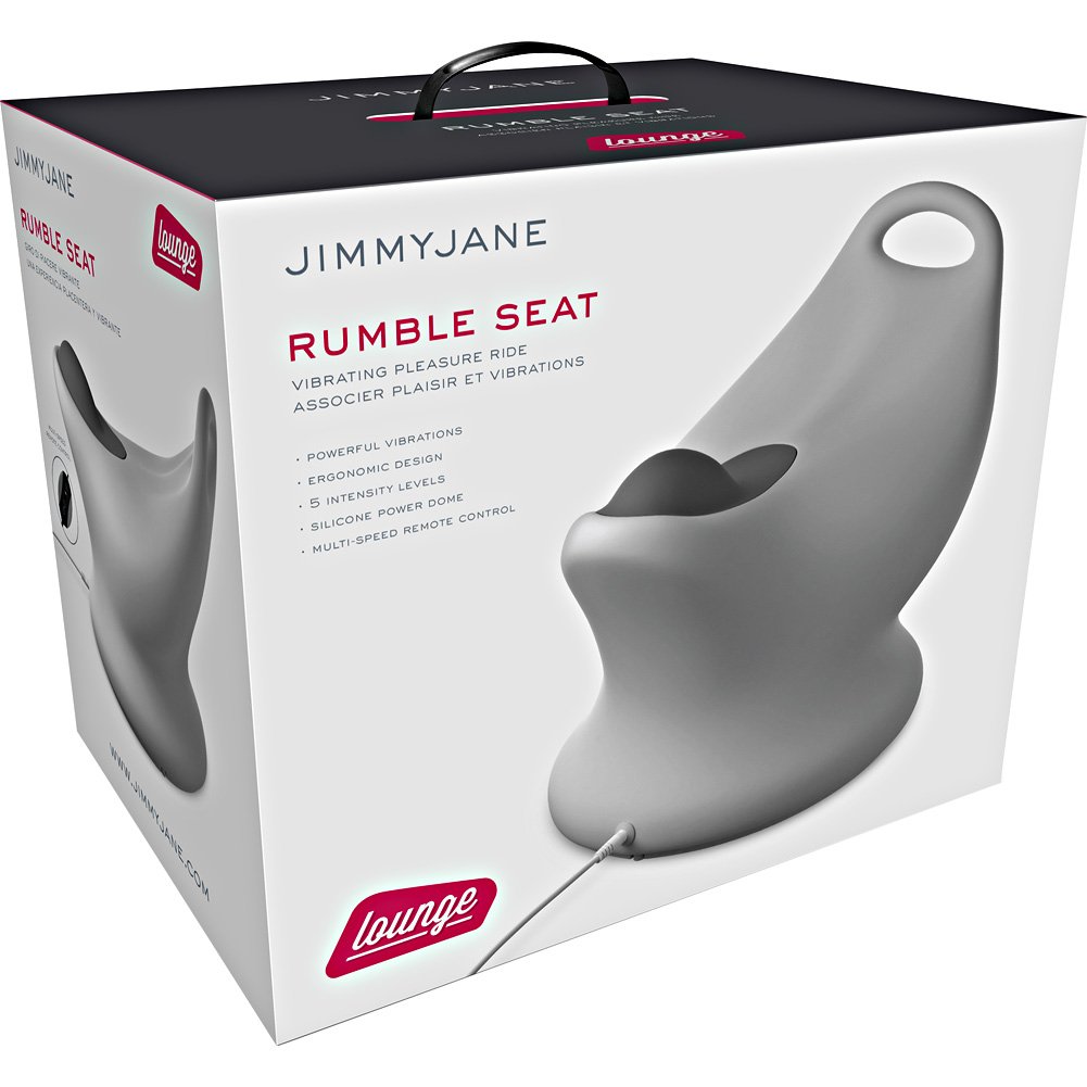Jimmyjane Lounge Rumble Seat Vibrating Pleasure Ride Grey For Sale Online Ebay