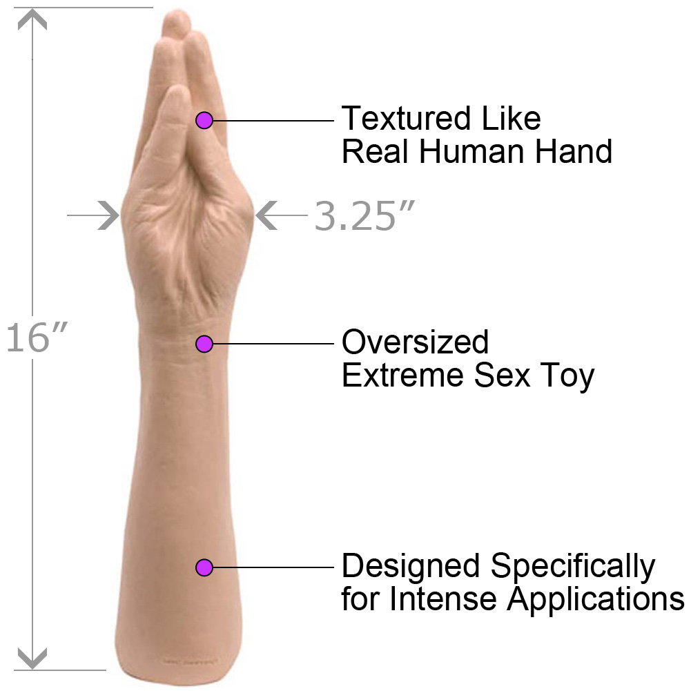 Classic Hand Dildo, 16", Flesh - dearlady.us Classic Hand Dildo, 16", Flesh - dearlady.us
