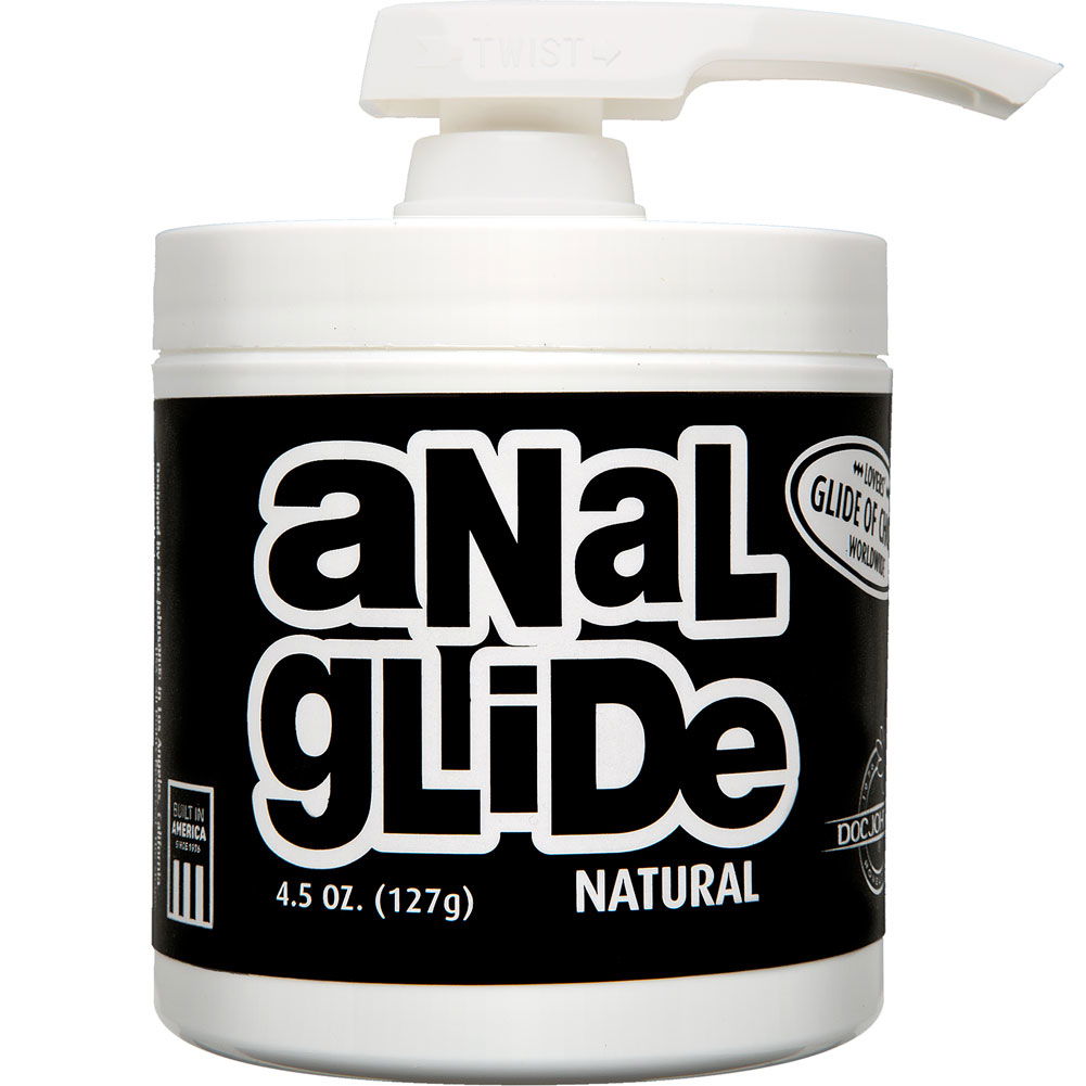 Doc Johnson Natural Unscented Anal Lube, 4.5 oz (127 g) - dearlady.us