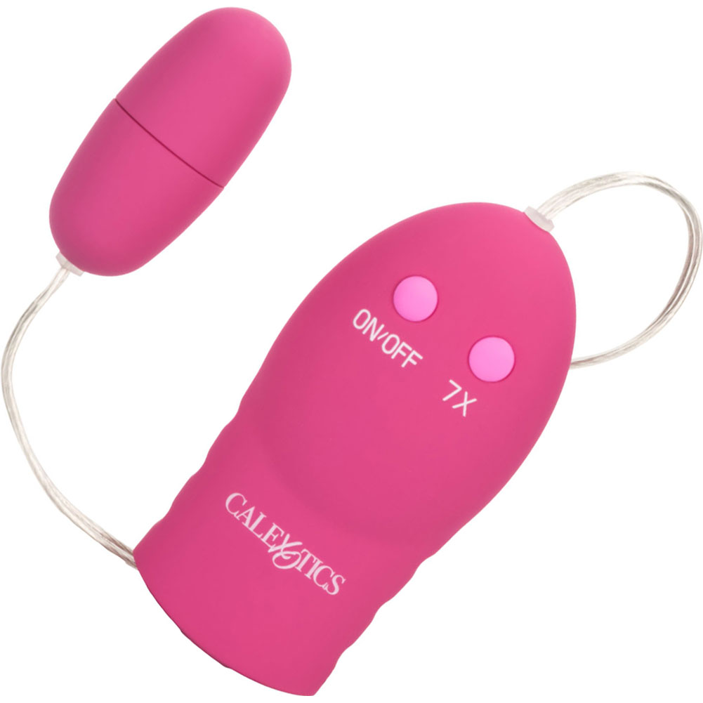 CalExotics 7 Function Power Play Waterproof Vibrating Bullet, 2.25", Pink - dearlady.us CalExotics 7 Function Power Play Waterproof Vibrating Bullet, 2.25", Pink - dearlady.us