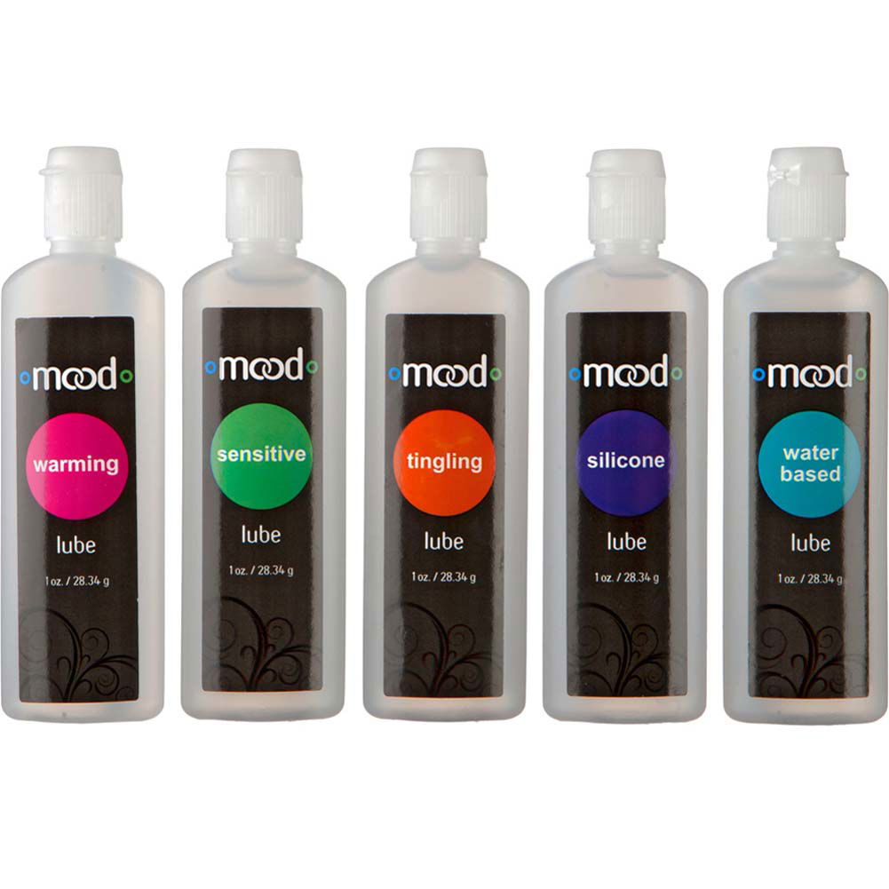 Doc Johnson Mood Pleasure Lubes Pack of 5 Bottles, 1 fl.oz (30 mL) Each -  dearlady.us