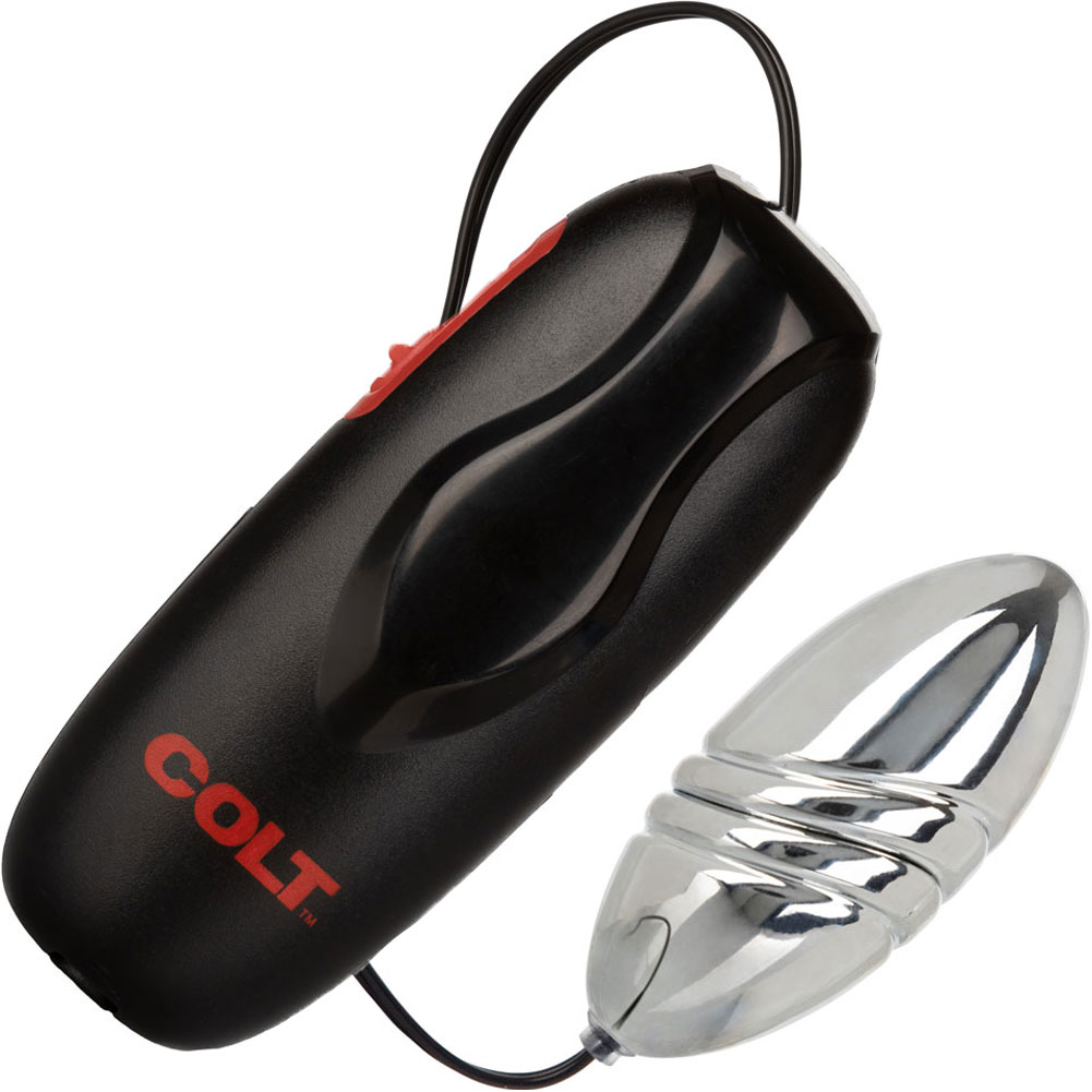 COLT Vibrating Turbo Bullet Stimulator, 3", Silver - dearlady.us COLT Vibrating Turbo Bullet Stimulator, 3", Silver - dearlady.us