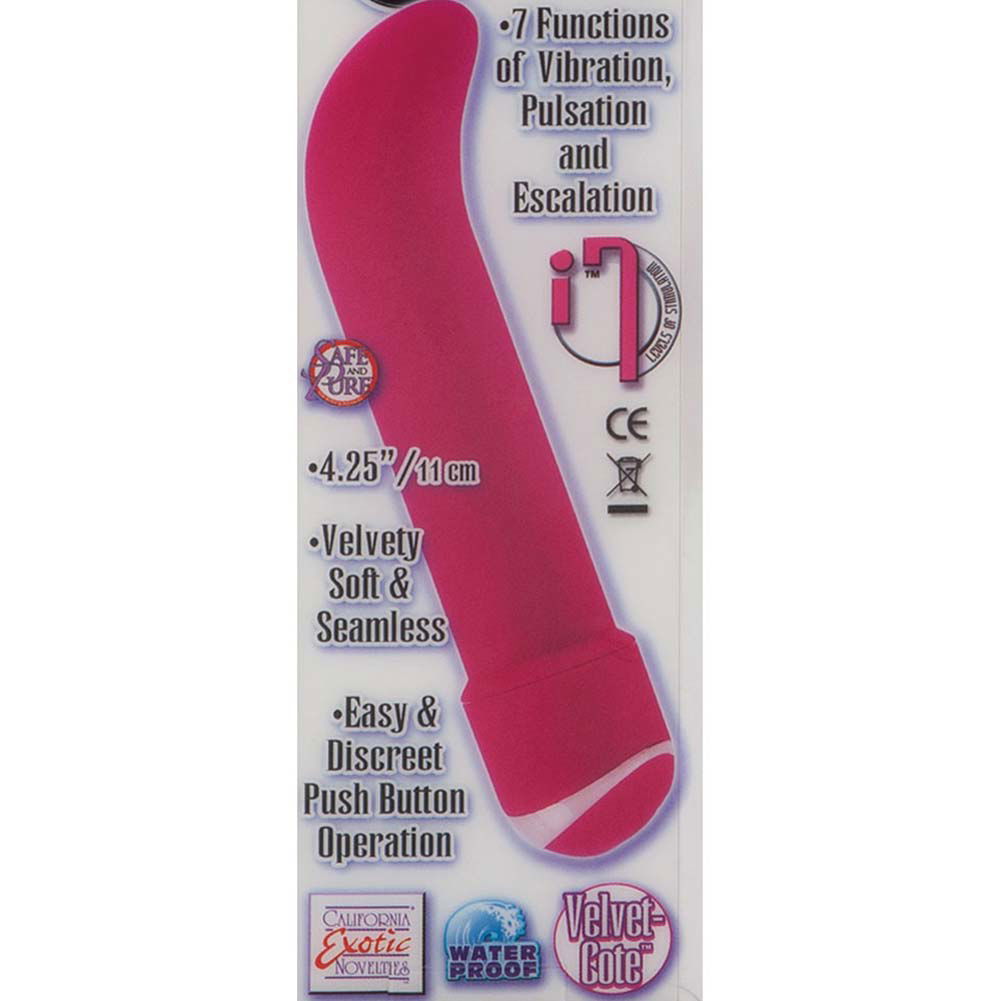 Calexotics Classic Chic 7 Function Mini G Spot Vibe 5 5 Pink