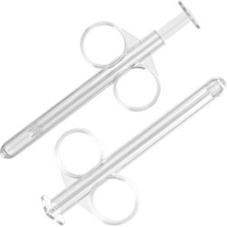CalExotics Lube Tube Lubricant Dispenser Set, 3.25", Clear - dearlady.us CalExotics Lube Tube Lubricant Dispenser Set, 3.25", Clear - dearlady.us