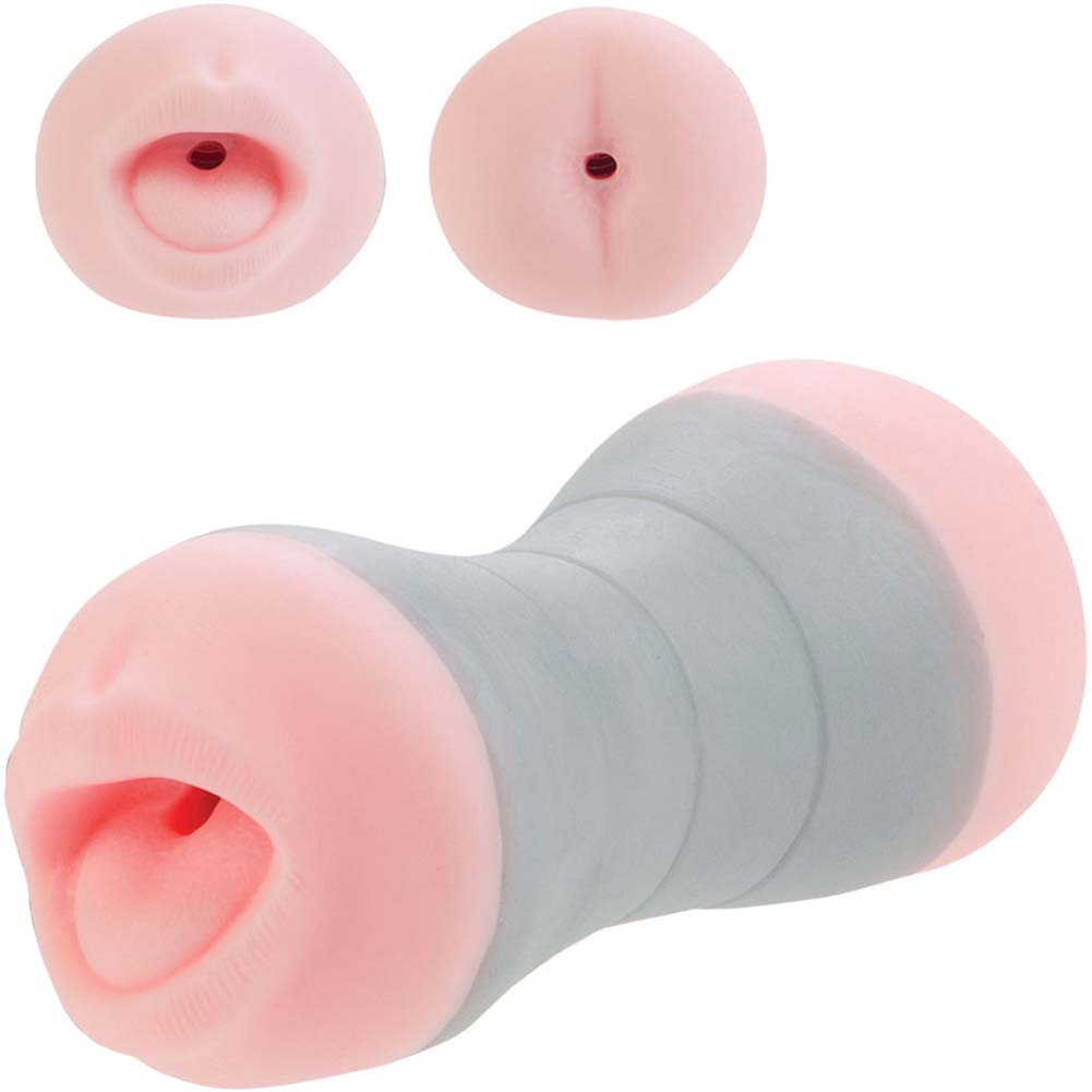Travel Gripper BJ and Ass Male Masturbator, Pink - dearlady.us Travel Gripper BJ and Ass Male Masturbator, Pink - dearlady.us