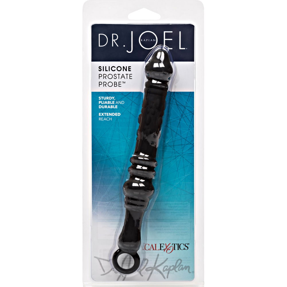 Dr Joel Kaplan Silicone Prostate Probe, 8.75", Black dearlady.us