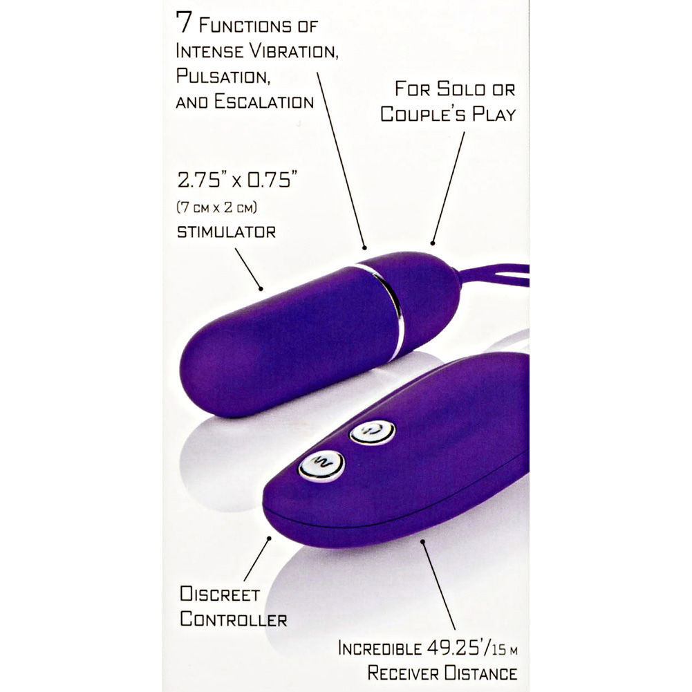 Calexotics Posh 7 Function Lovers Remote Vibrating Bullet 2 75