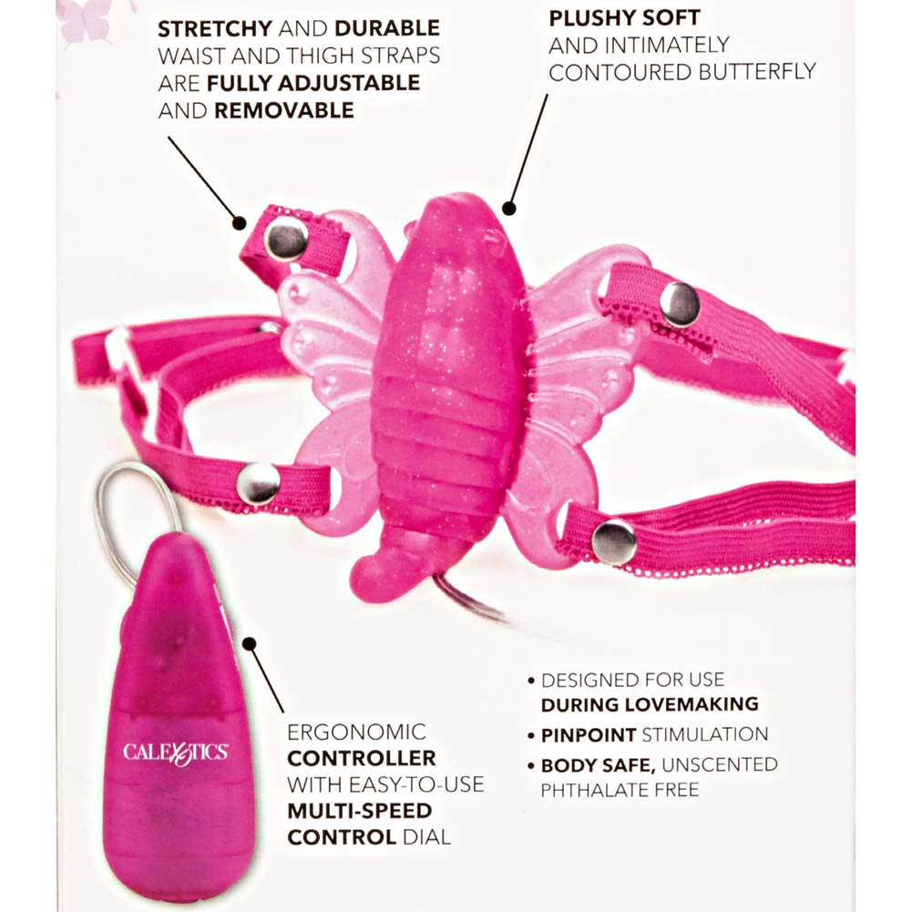 CalExotics Original Venus Butterfly Vibrating Female Massager, Pink - dearlady.us CalExotics Original Venus Butterfly Vibrating Female Massager, Pink - dearlady.us