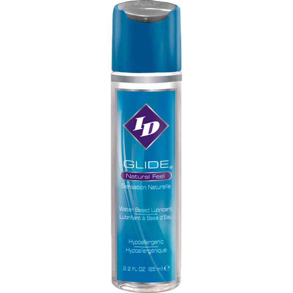 Id Glide Natural Feel Water Based Personal Lubricant 22 Floz 65 Ml 4973