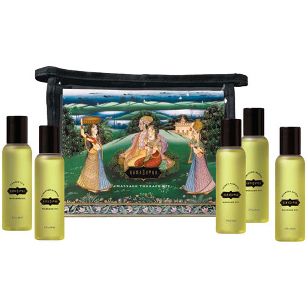 Kama Sutra Aroma Massage Tranquility Kit 5 Bottles, 2 fl.oz Each -  dearlady.us