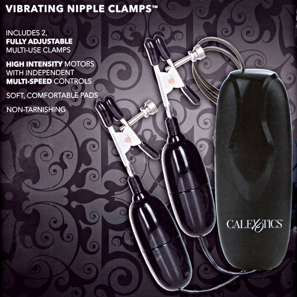 CalExotics Nipple Play Vibrating Nipple Clamps, Black - dearlady.us CalExotics Nipple Play Vibrating Nipple Clamps, Black - dearlady.us
