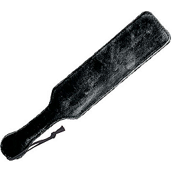 Rouge Leather bondage three straps paddle for spanking with riveted handle  bdsm flogger 3 strapped slapper sound ABDL