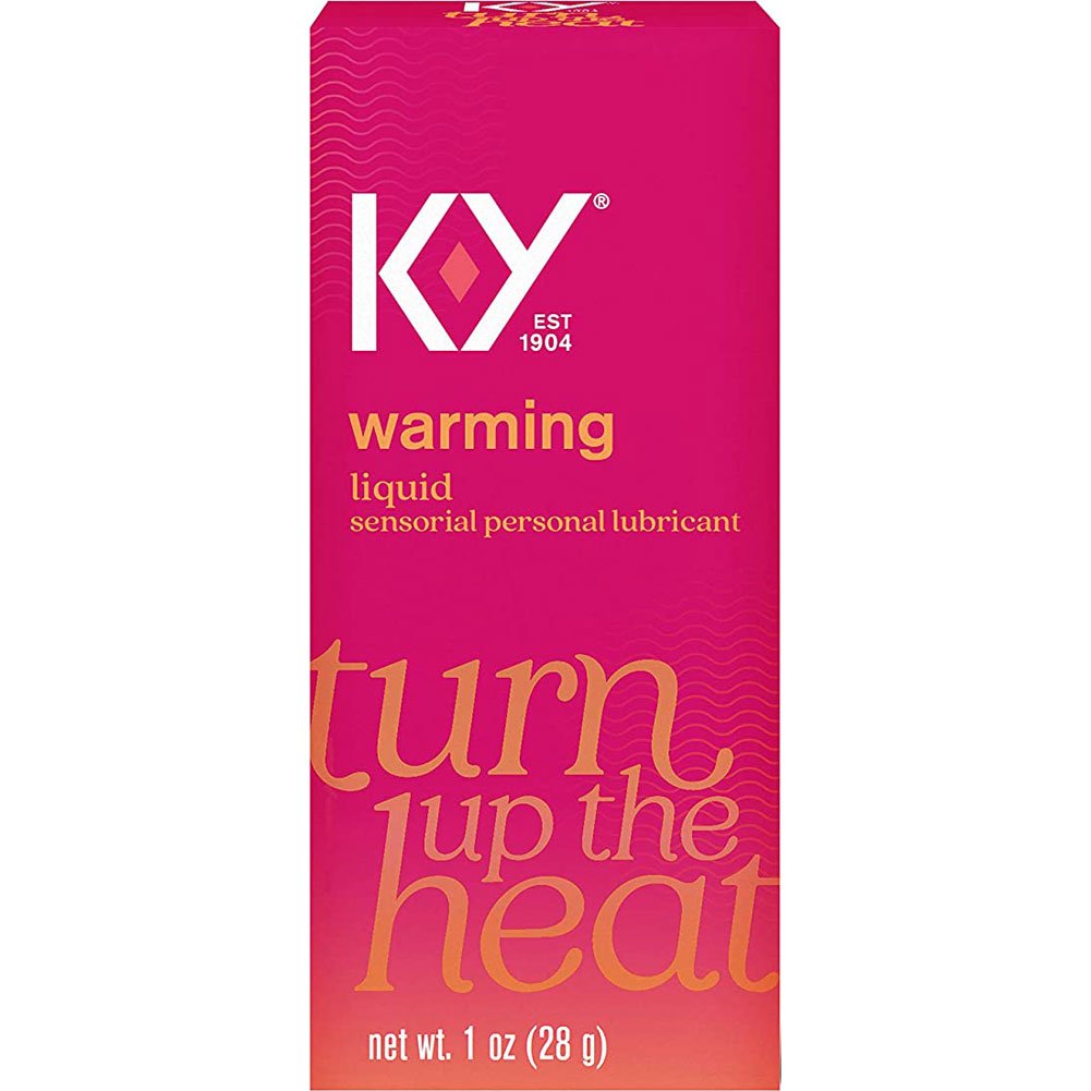 K Y Turn Up The Heat Warming Water Based Liquid Lubricant 1 Oz 28 G 