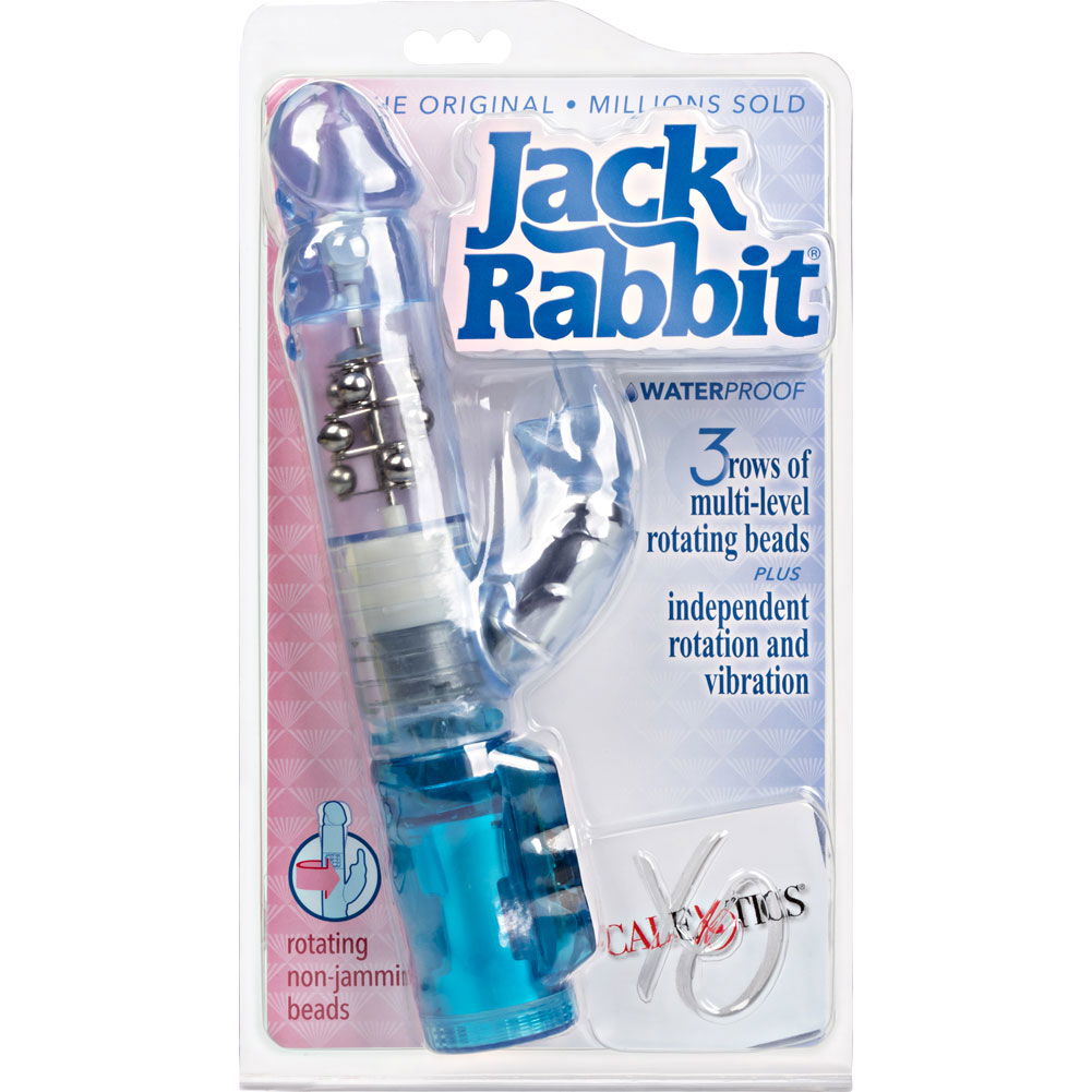 Waterproof Jack Rabbit Jelly Vibrator, 10