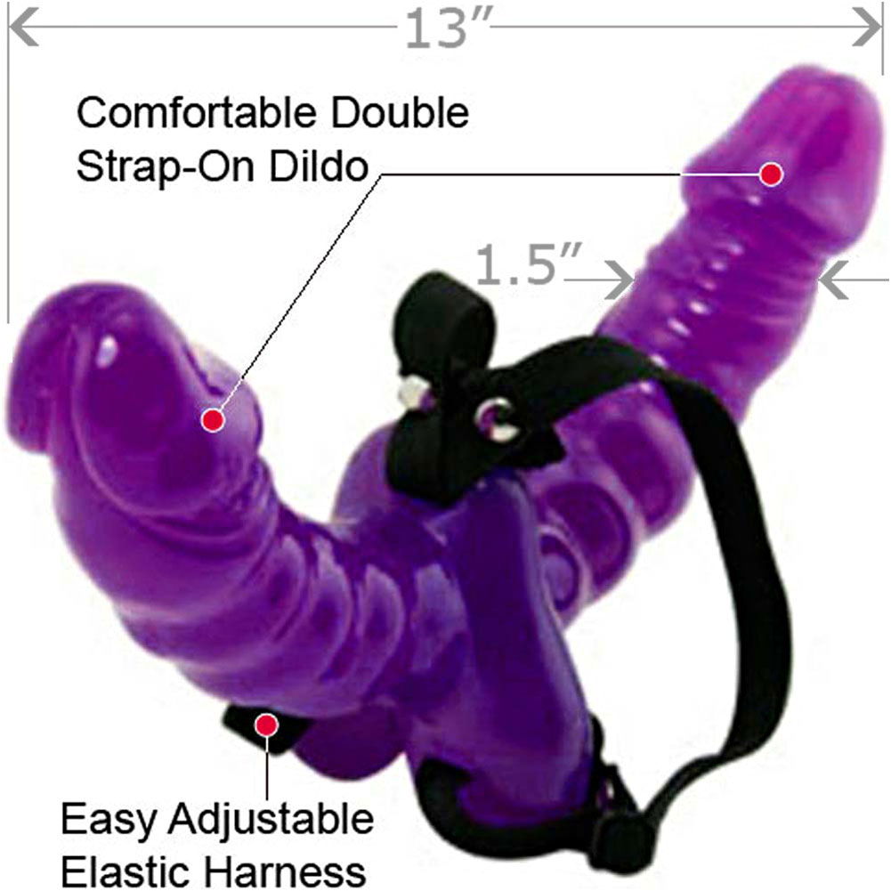 Fetish Fantasy Double Delight Dual Strap-On Dildo, 13