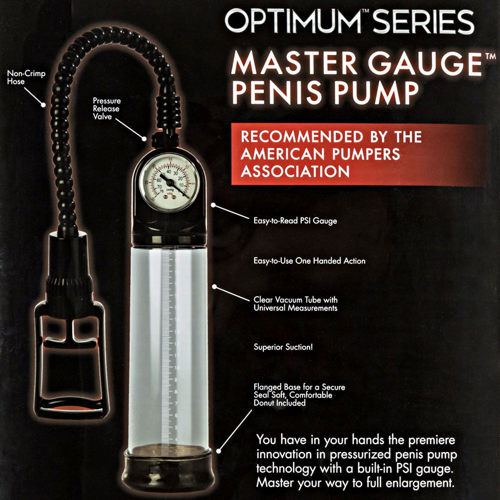 Optimum Series Master Gauge Penis Pump, 8