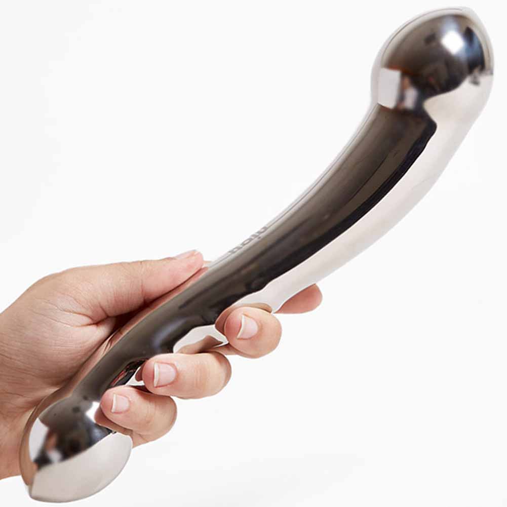 Njoy Eleven Metal Wand, 11", Polished Steel - dearlady.us Njoy Eleven Metal Wand, 11", Polished Steel - dearlady.us