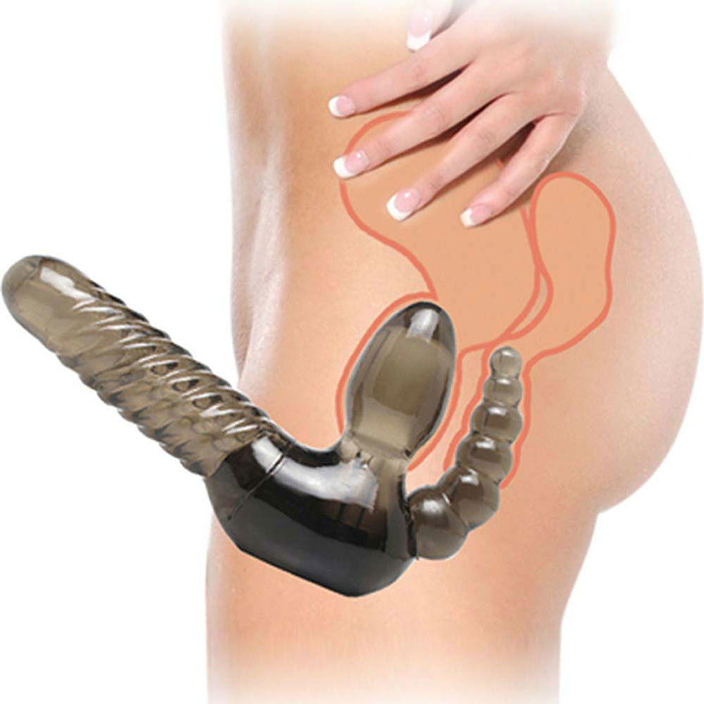 Fetish Fantasy G-Spot Strapless StrapOn with Anal Stimulator, 7