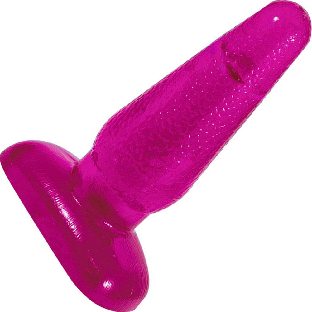 Medium Sized Smooth Jelly Butt Plug, 5.25