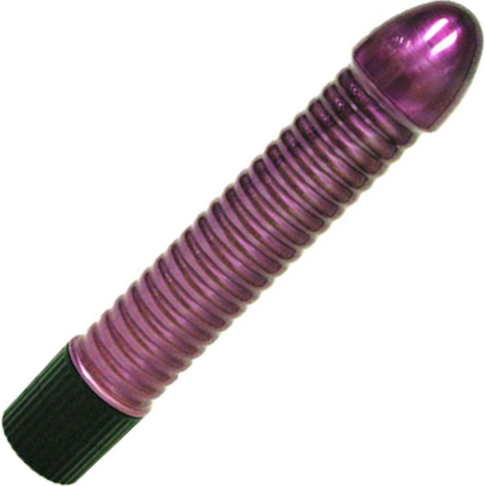 Ribbed Shaft Multi Function Vibrator, 8", Purple - dearlady.us Ribbed Shaft Multi Function Vibrator, 8", Purple - dearlady.us