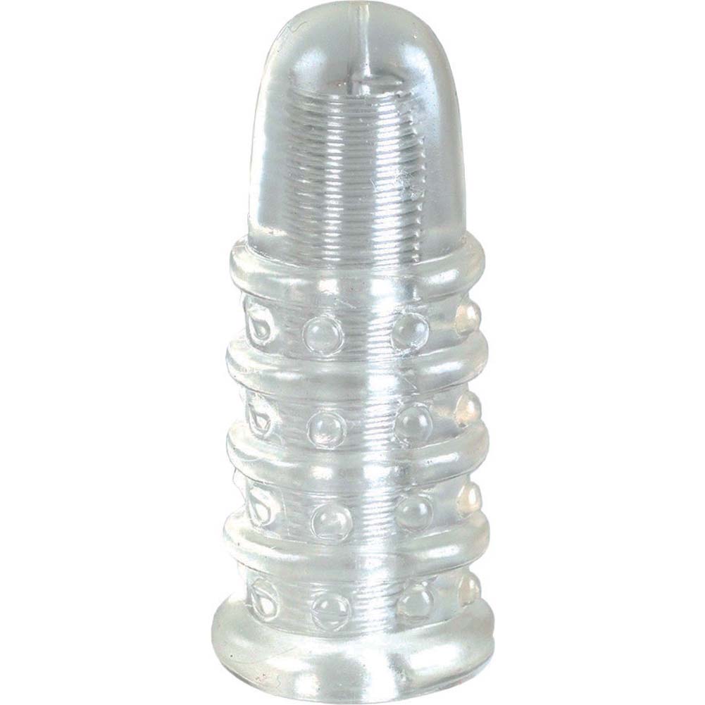 Universal Reversible Stimulator and Male Masturbator, 4.5", Clear - dearlady.us Universal Reversible Stimulator and Male Masturbator, 4.5", Clear - dearlady.us