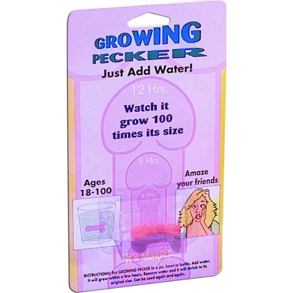 GrowAPecker Growing Pecker Bachelorette Gag Gift (Quantity of 1