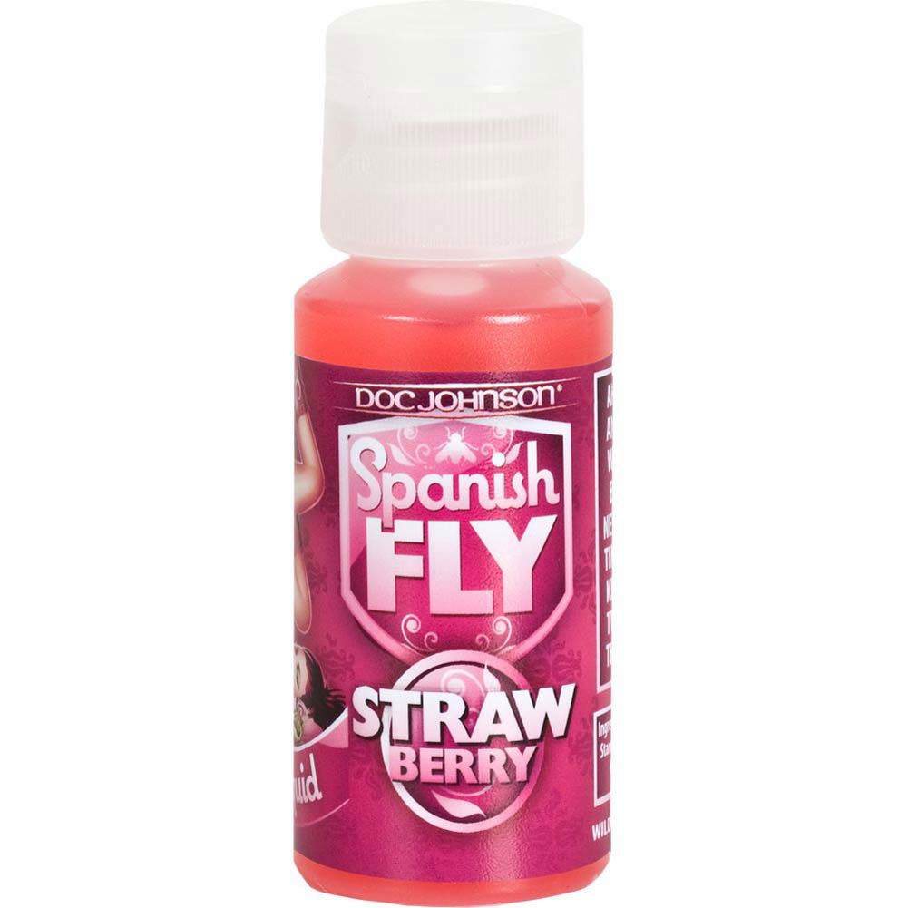 Doc Johnson Spanish Fly Liquid Drops 1 Fl Oz 30 Ml Strawberry