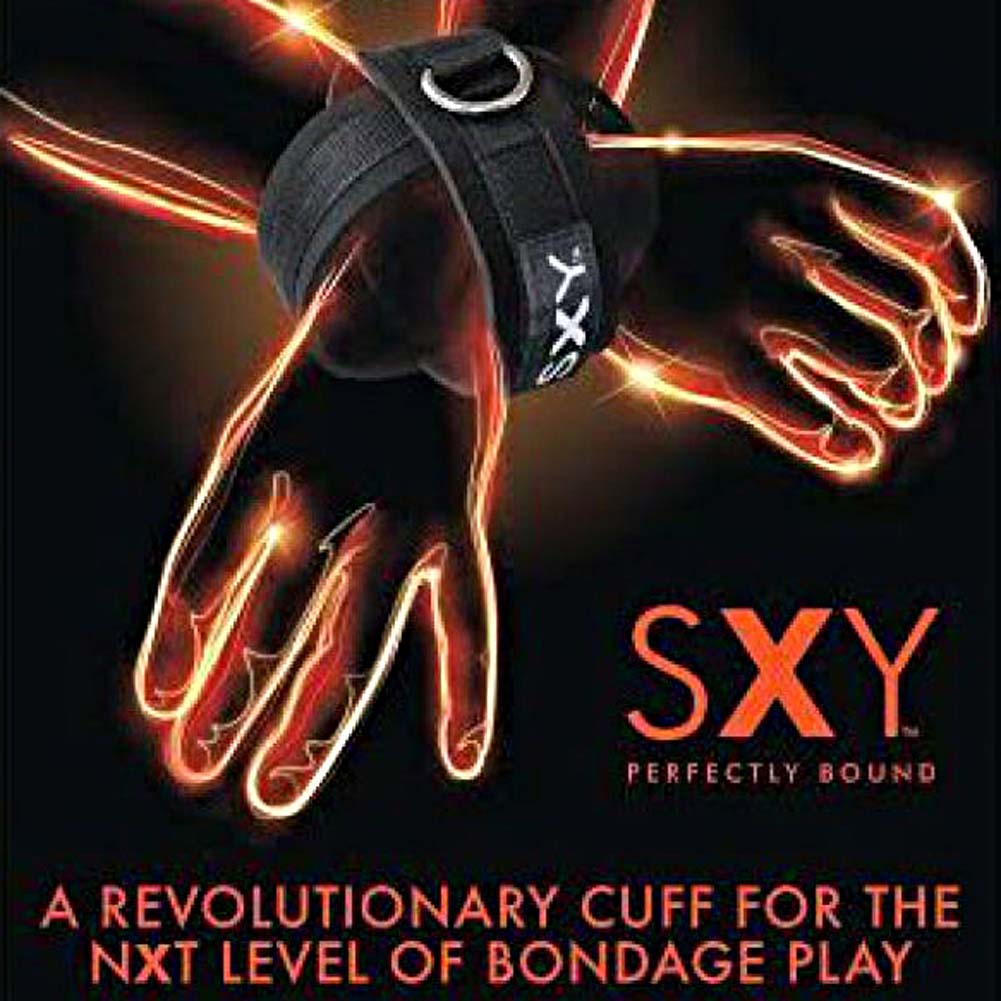 Creative Conceptions Creative Conceptions SXY Deluxe Neoprene Cross Restraint Cuffs, Black ...