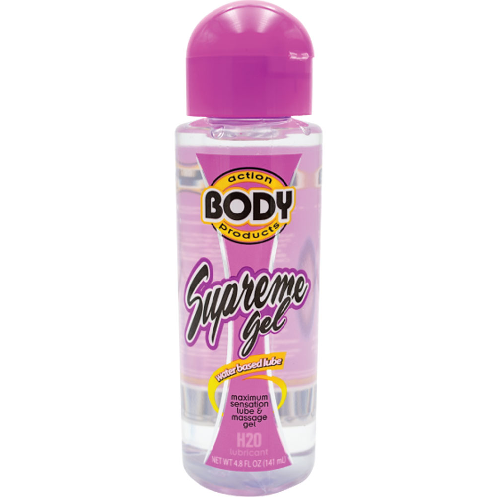Body Action Supreme Gel Water Based Personal Lubricant, 4.8 fl.oz (141 mL) - dearlady.us Body Action Supreme Gel Water Based Personal Lubricant, 4.8 fl.oz (141 mL) - dearlady.us