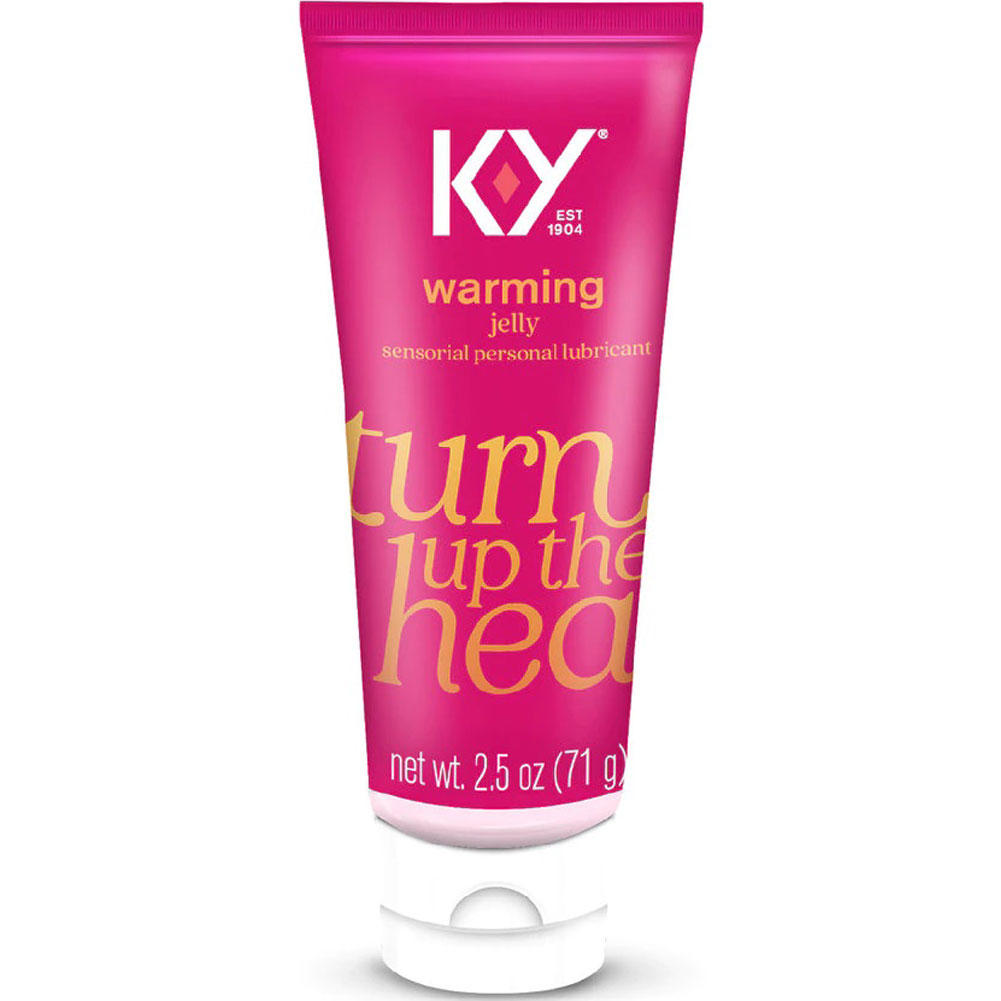 KY Turn Up The Heat Warming WaterBased Jelly Lubricant, 2.5 oz (71 g