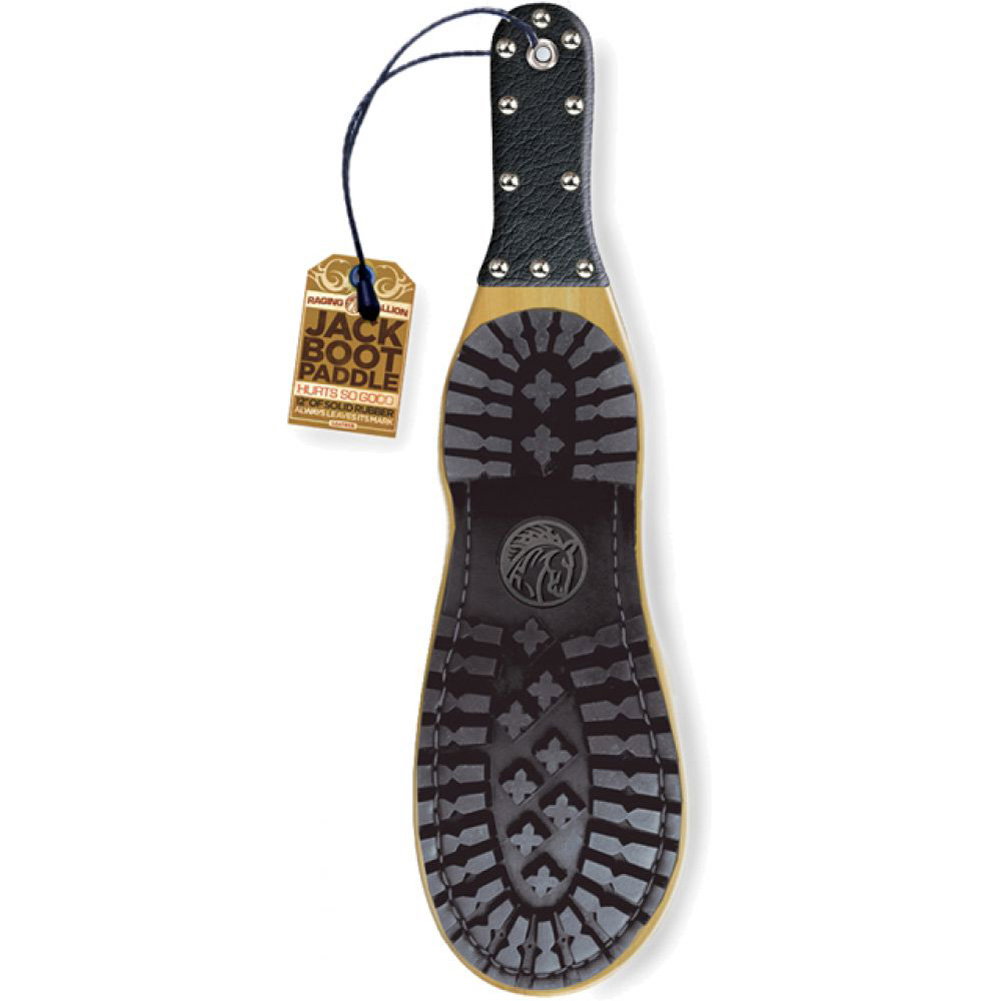 Raging Stallion, Jack Boot Over the Knee Spanking Paddle, Large, 19 ...