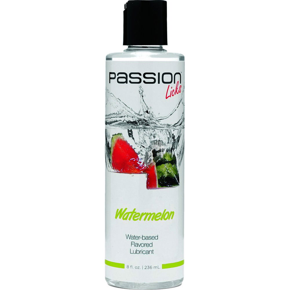 Passion Licks Water Based Flavored Lubricant 8 Floz 236 Ml Watermelon 1438