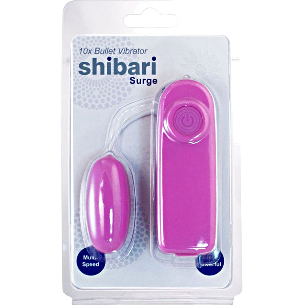 Shibari Surge 10x Multi Speed Bullet Vibrator 2 25 Pink