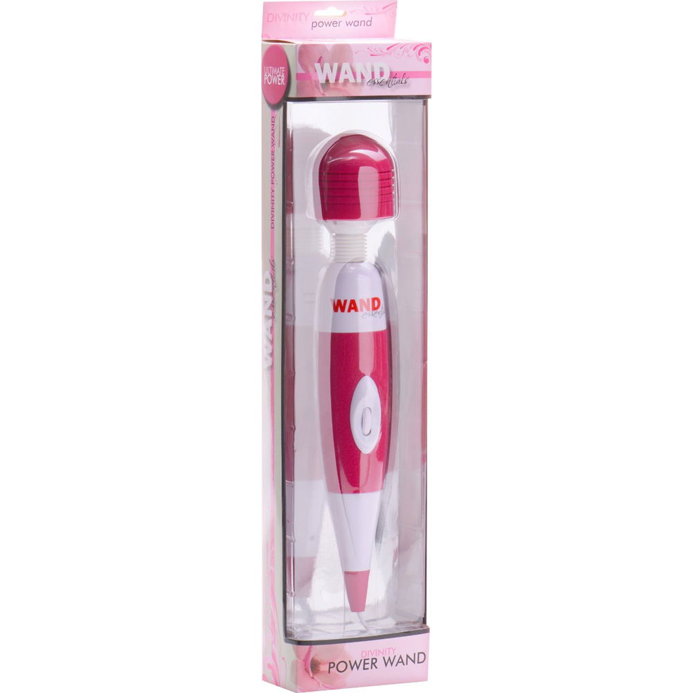 Wand Essentials Supercharged Divinity Power Wand with Bonus Silicone  Attachment, Purple