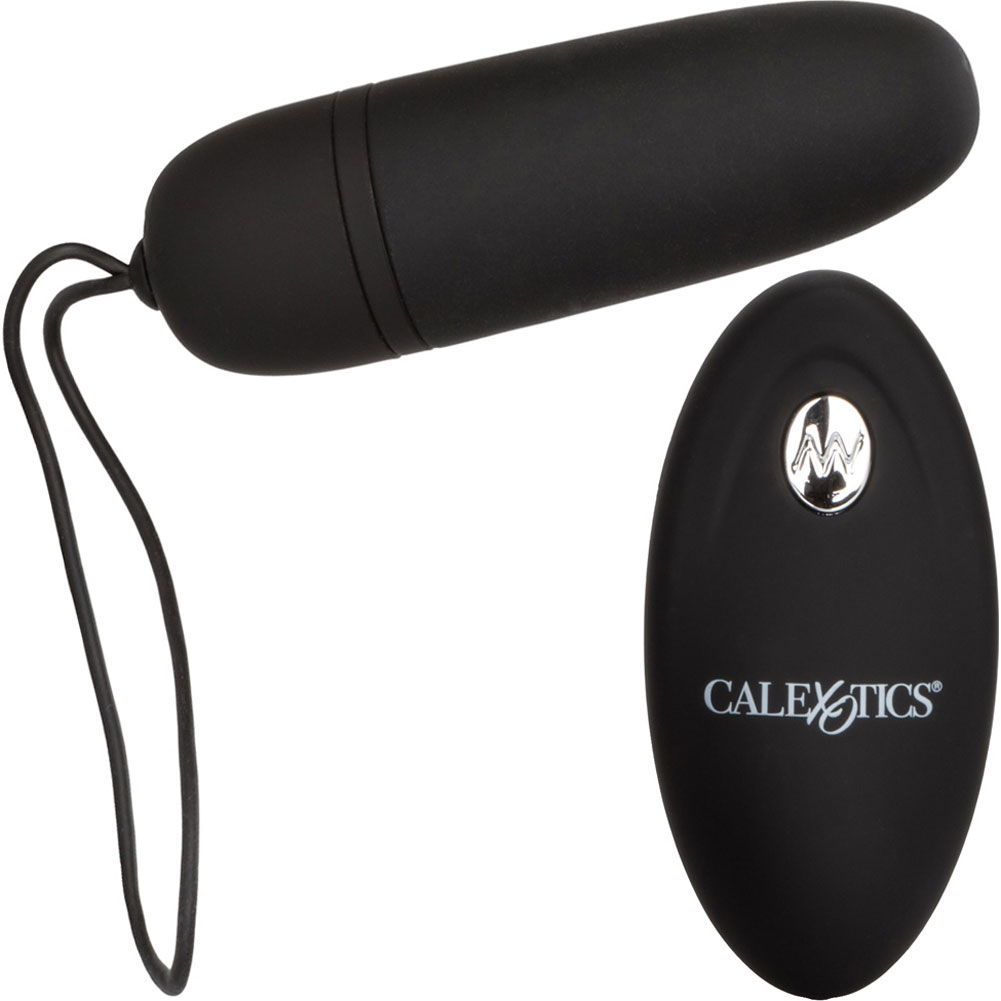 Calexotics Silicone Bullet With Remote 35 Black 6093