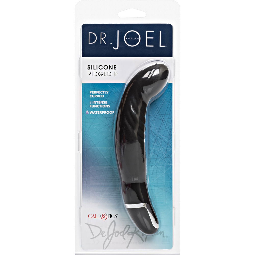 Dr Joel Kaplan Silicone Ridged P Massager 9 Black 