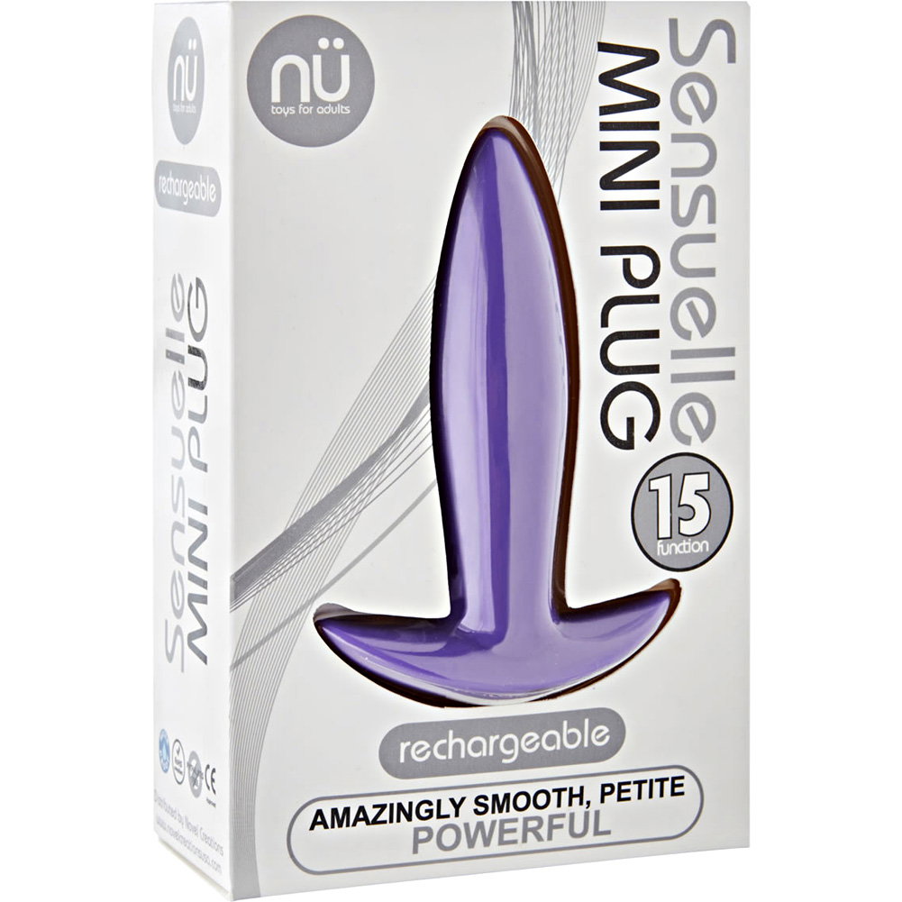mini plug anal Mini Plug Anal PP Metal Brilhante 5cmx2,7cm Ju Lingerie | Lingerie Sensual,  e SexShop main image 1