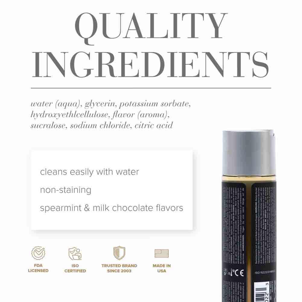 JO Gelato Flavored Personal Lubricant, 1 fl.oz (30 mL), Mint Chocolate