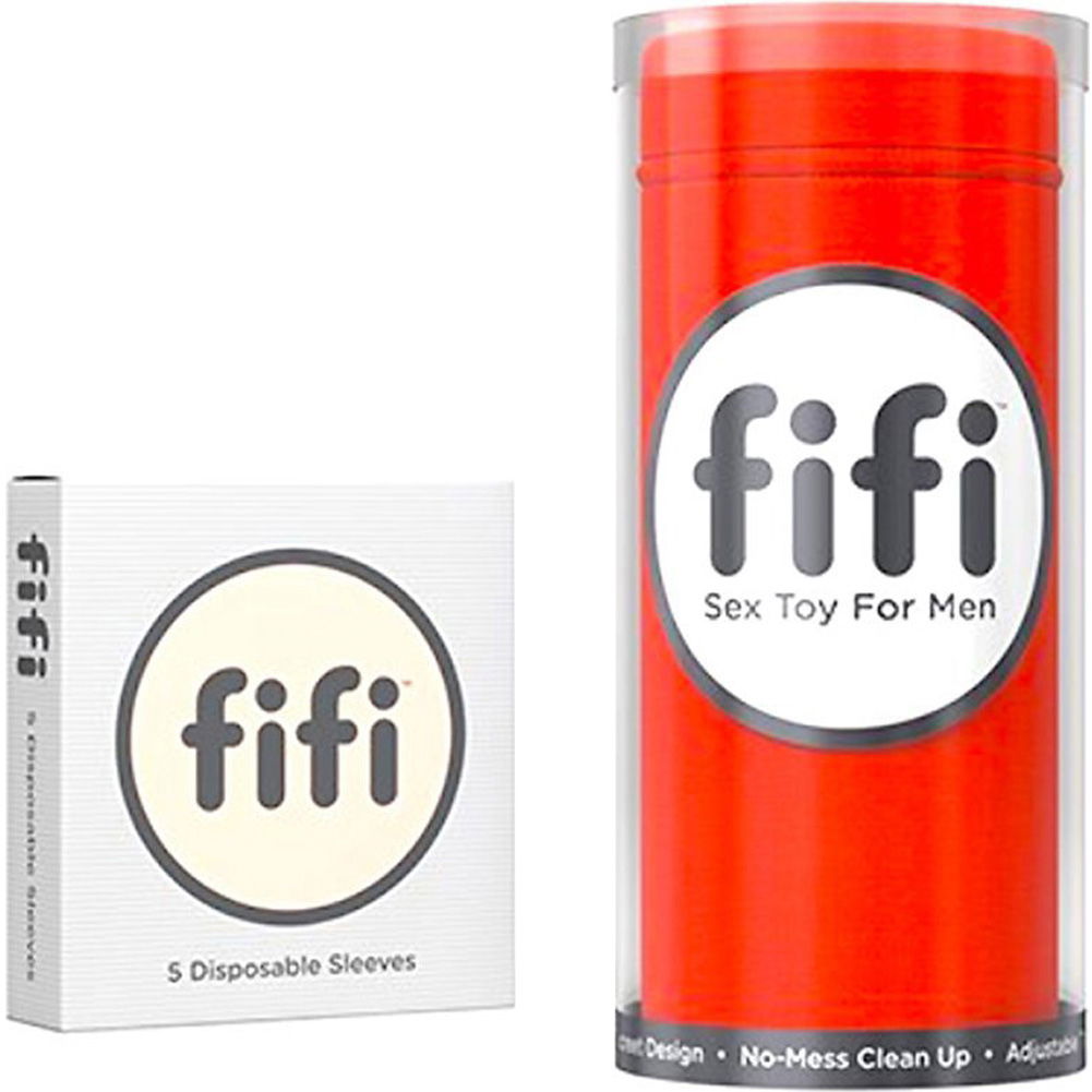 Fifi Stroker with Disposable Sleeves, 7