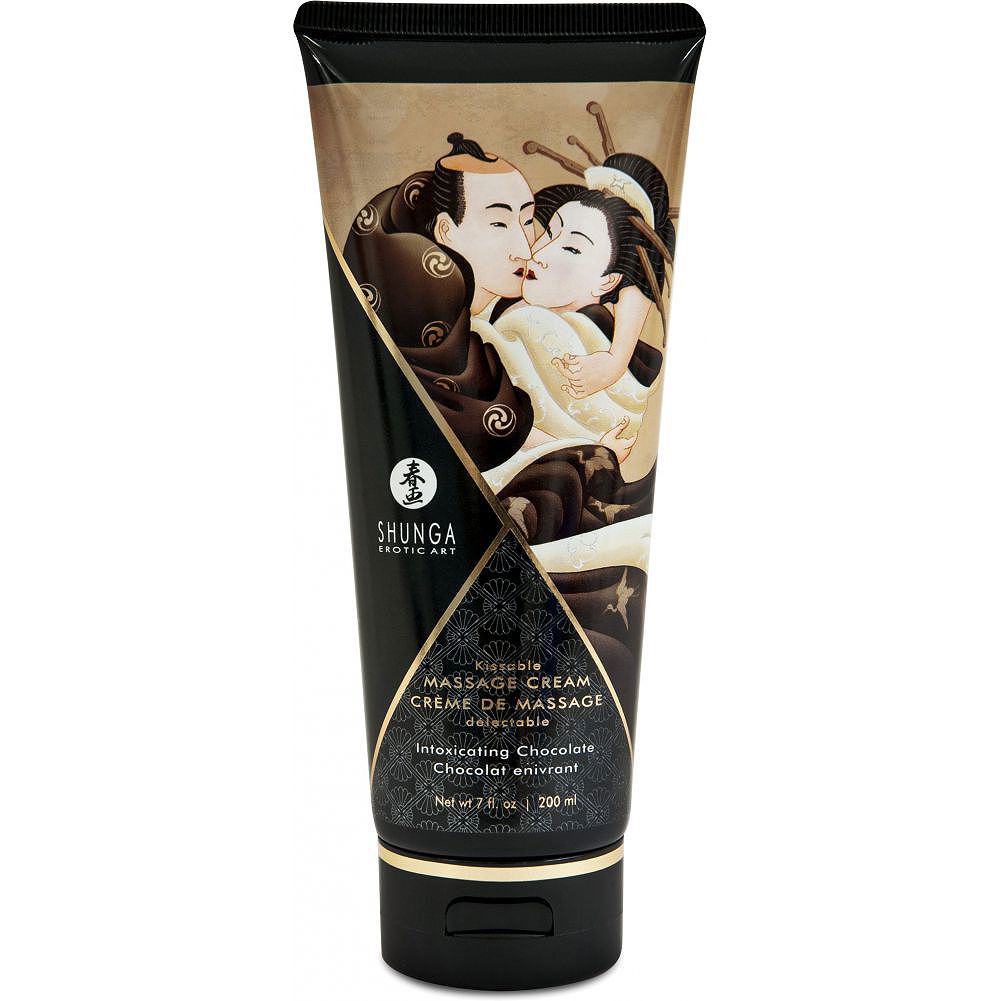 Shunga Erotic Art Kissable Massage Cream, 7 fl.oz (200 mL), Intoxicating  Chocolate - dearlady.us