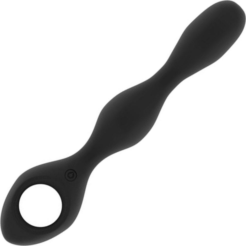 Jil Noah Silicone Vibrating Anal Probe, 8.75", Black - dearlady.us Jil Noah Silicone Vibrating Anal Probe, 8.75", Black - dearlady.us