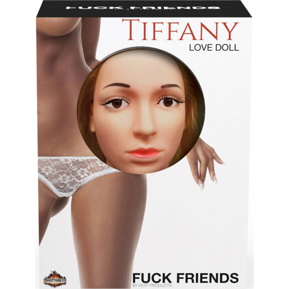 Tiffany Inflatable Love Doll with Vibrating Vagina, Beige