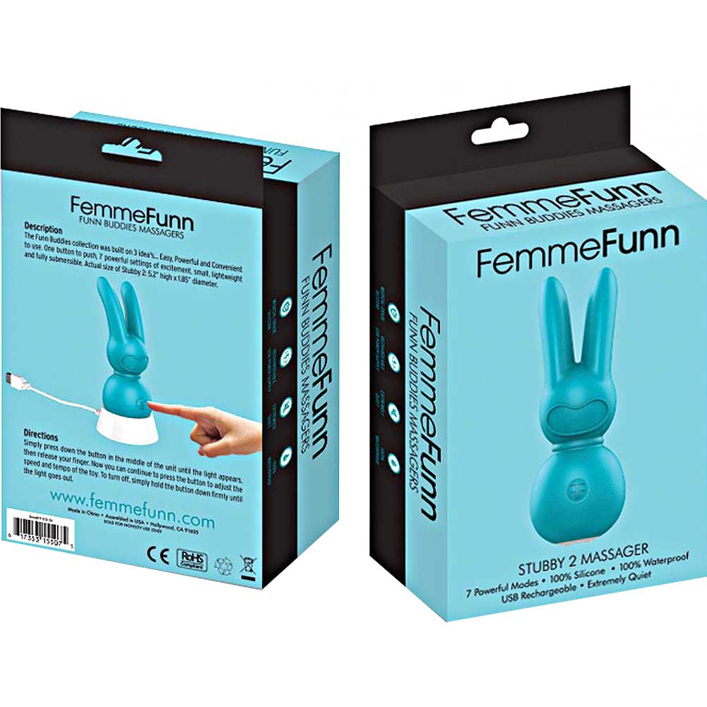 FemmeFunn Funn Buddies Stubby 2 Massager, 4.7