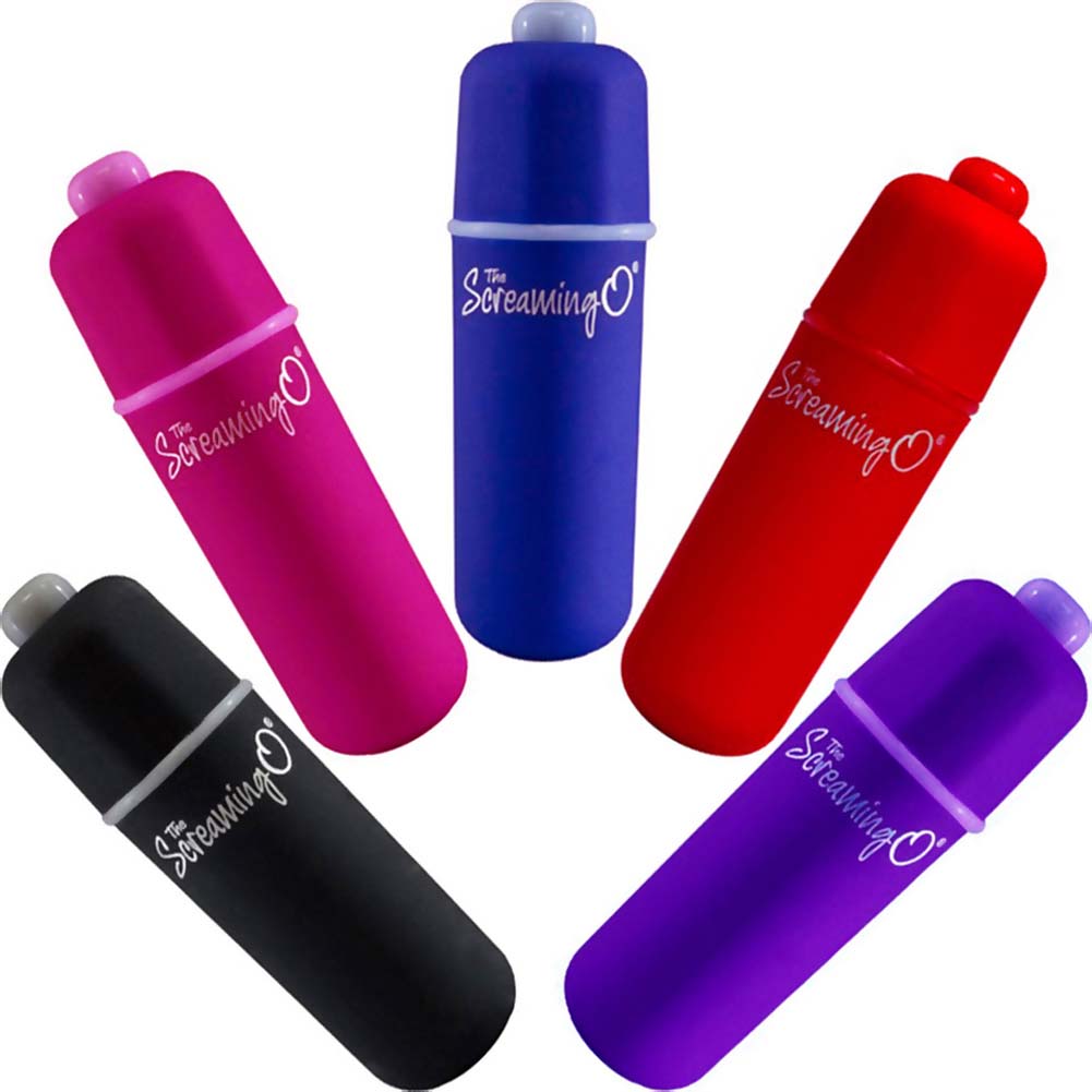 Screaming O Soft Touch Waterproof Vibrating Bullet, Assorted Colors ...