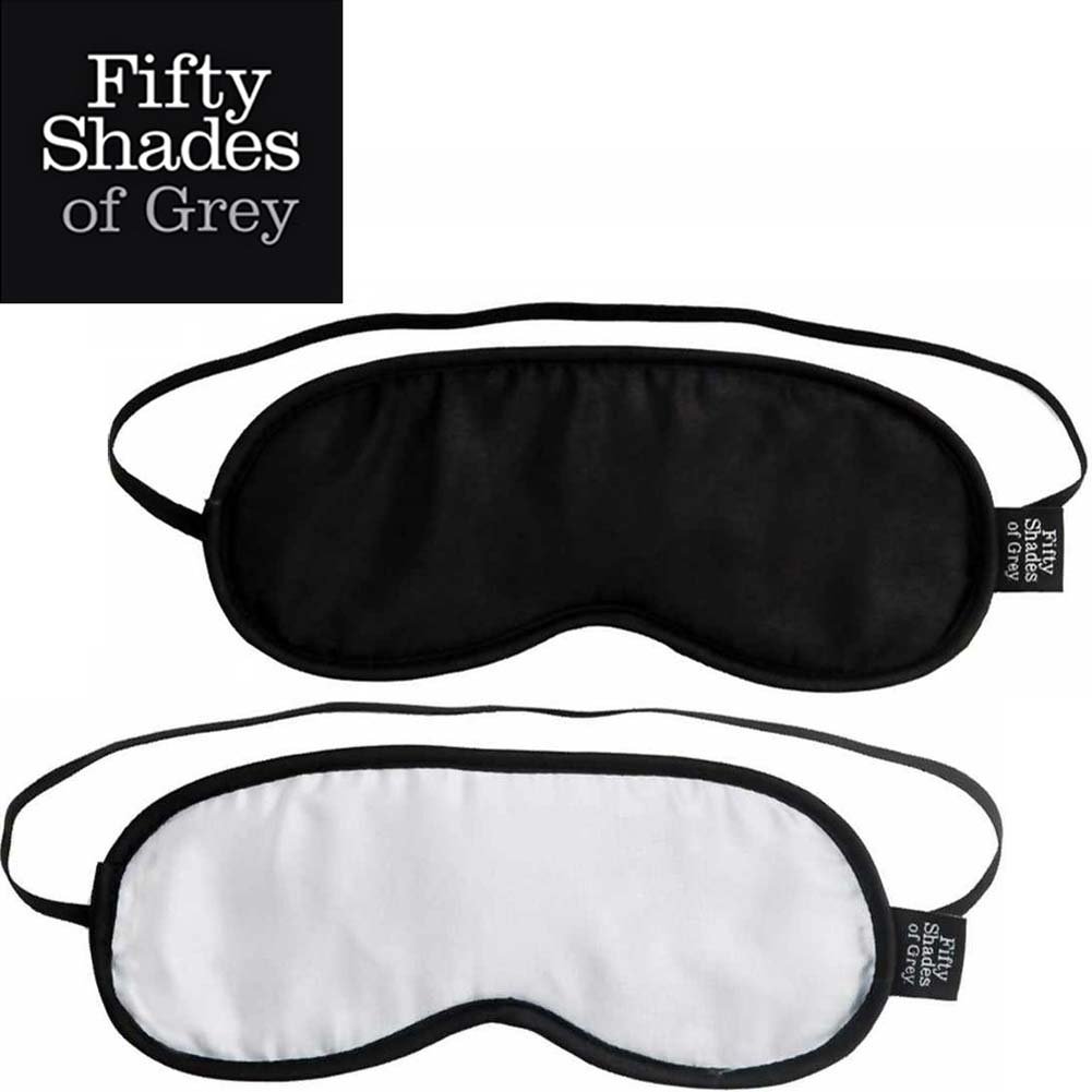 Fifty Shades of Grey No Peeking Blindfold Twin Pack