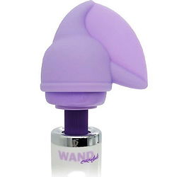 Wand Essentials Triple Thrill 3 In 1 Silicone Attachment, Purple