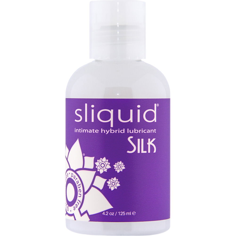 Sliquid Silk Hybrid Water And Silicone Based Intimate Lubricant 42 Floz 125 Ml 5729