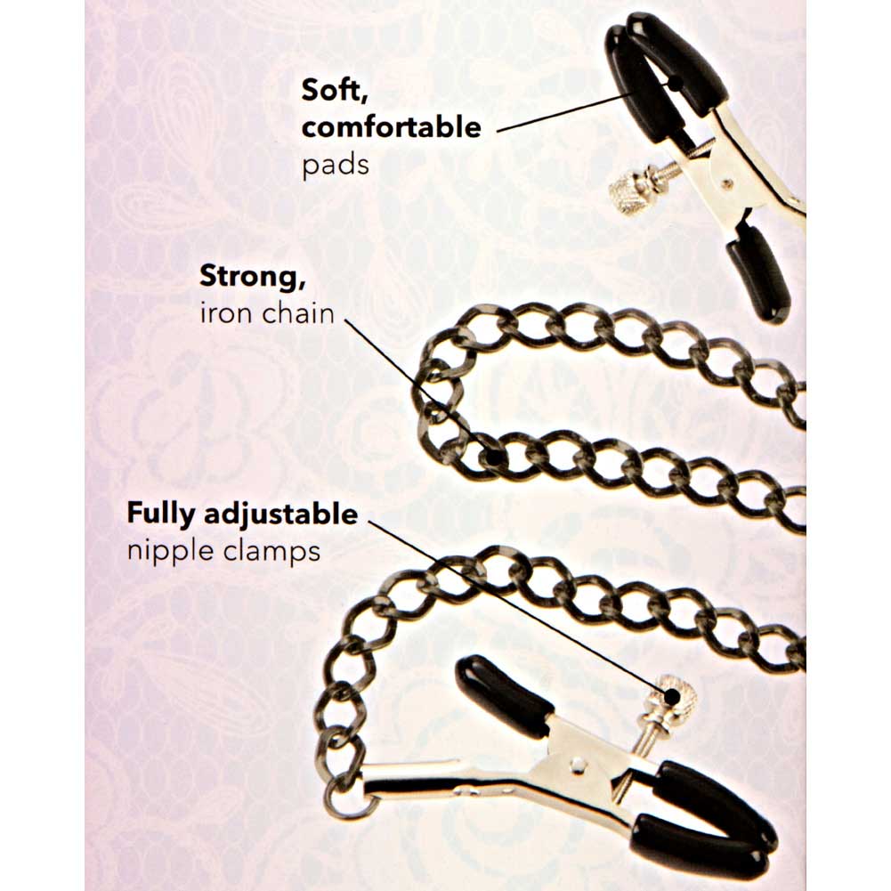 CALEXOTICS - VIBR HEATED NIPPLE TEASERS BLACK main image 1