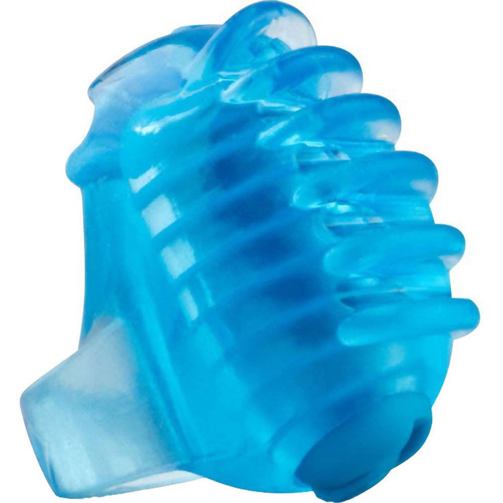 Screaming O Fingo Tips Silicone Micro Finger Vibrator Blue 